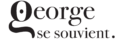 logo george se souvient noir